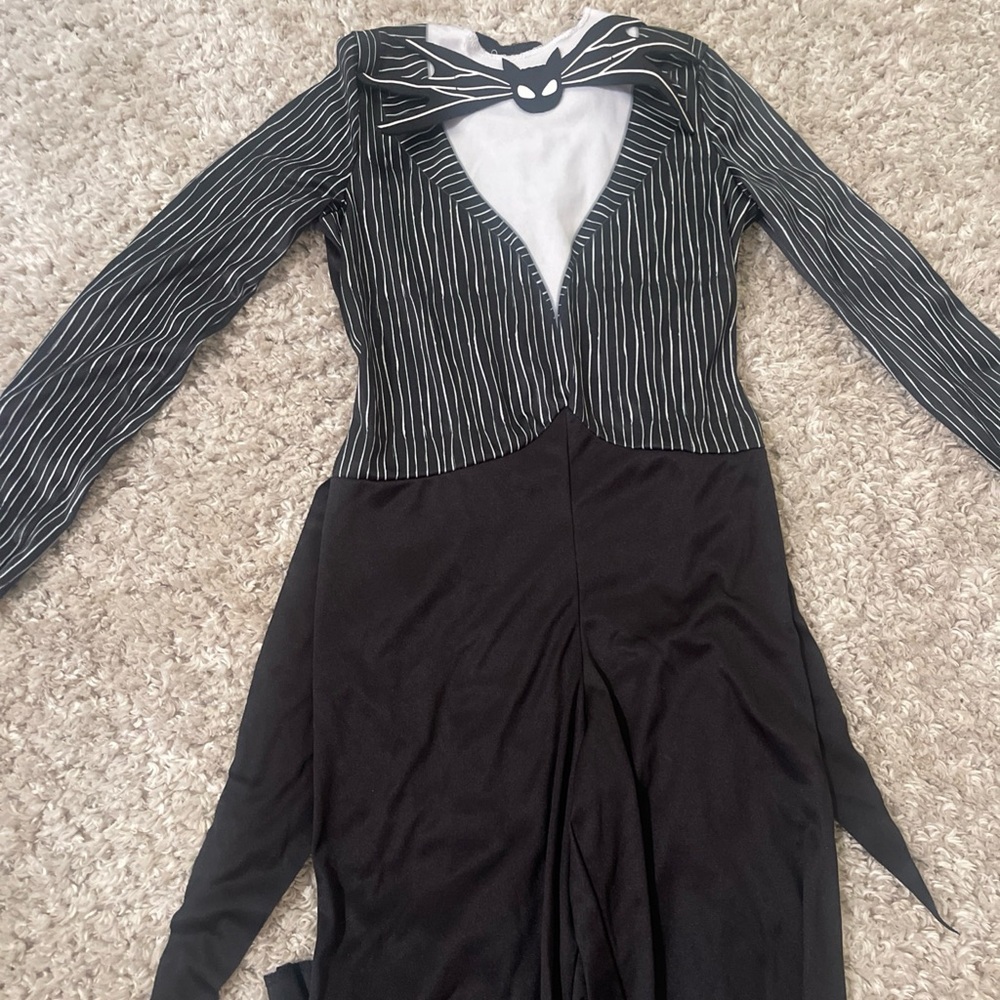Nightmare before Christmas jack skellenton Halloween costume 7-8 kids - Picture 2 of 5